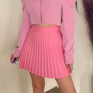 Pink skirt